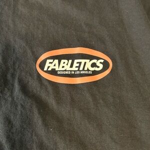 Fabletics‎ Charcoal Crew Neck Tee